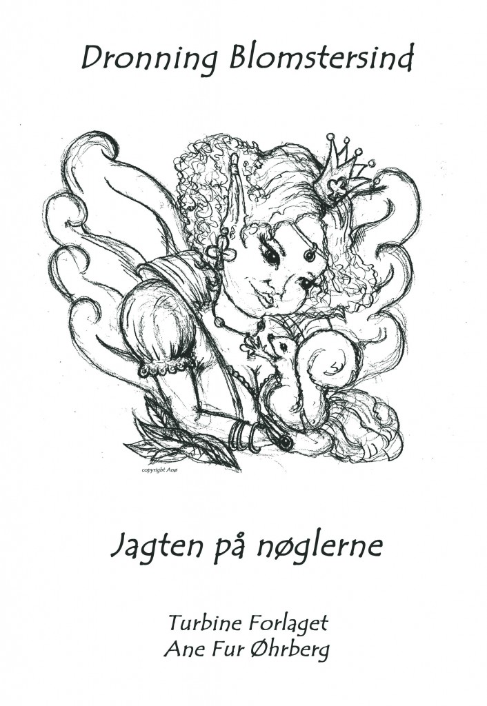 til malebog dronning blomstersind