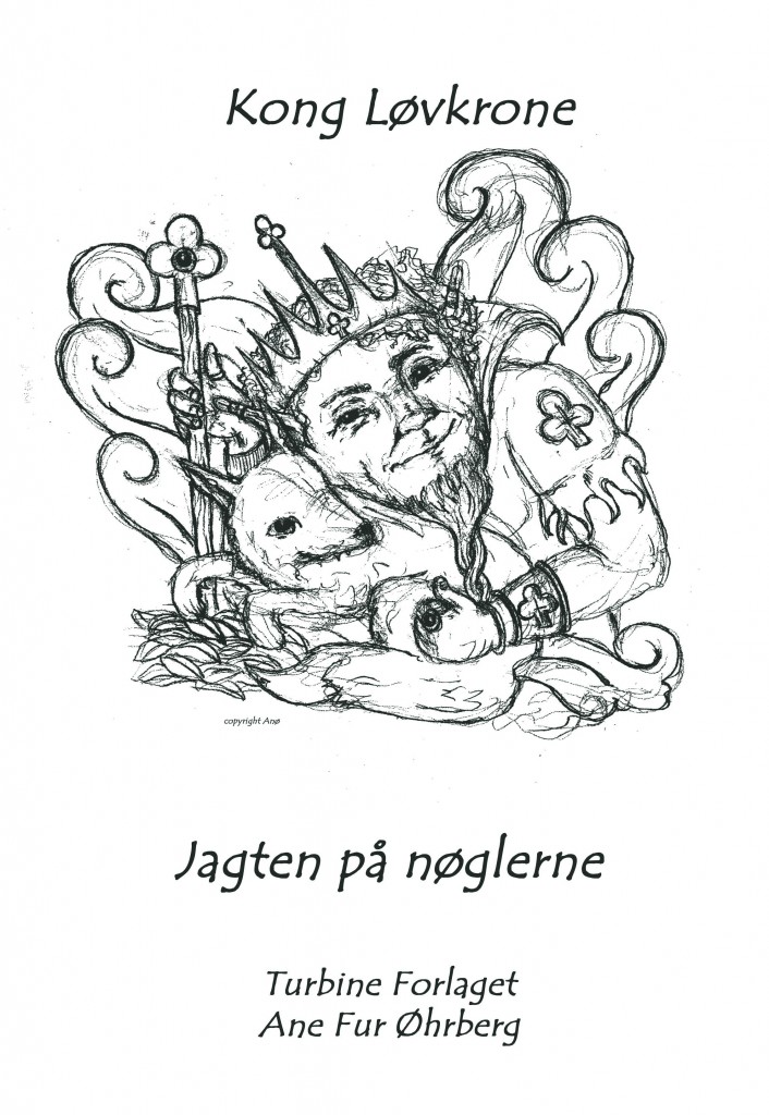 til malebog kong løvkrone ane