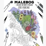 Malebog i blide blyantstreger for voksne