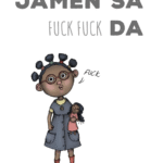 'Jamen så fuck fuck da' PLAKAT   A3